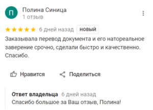 Полина Синица